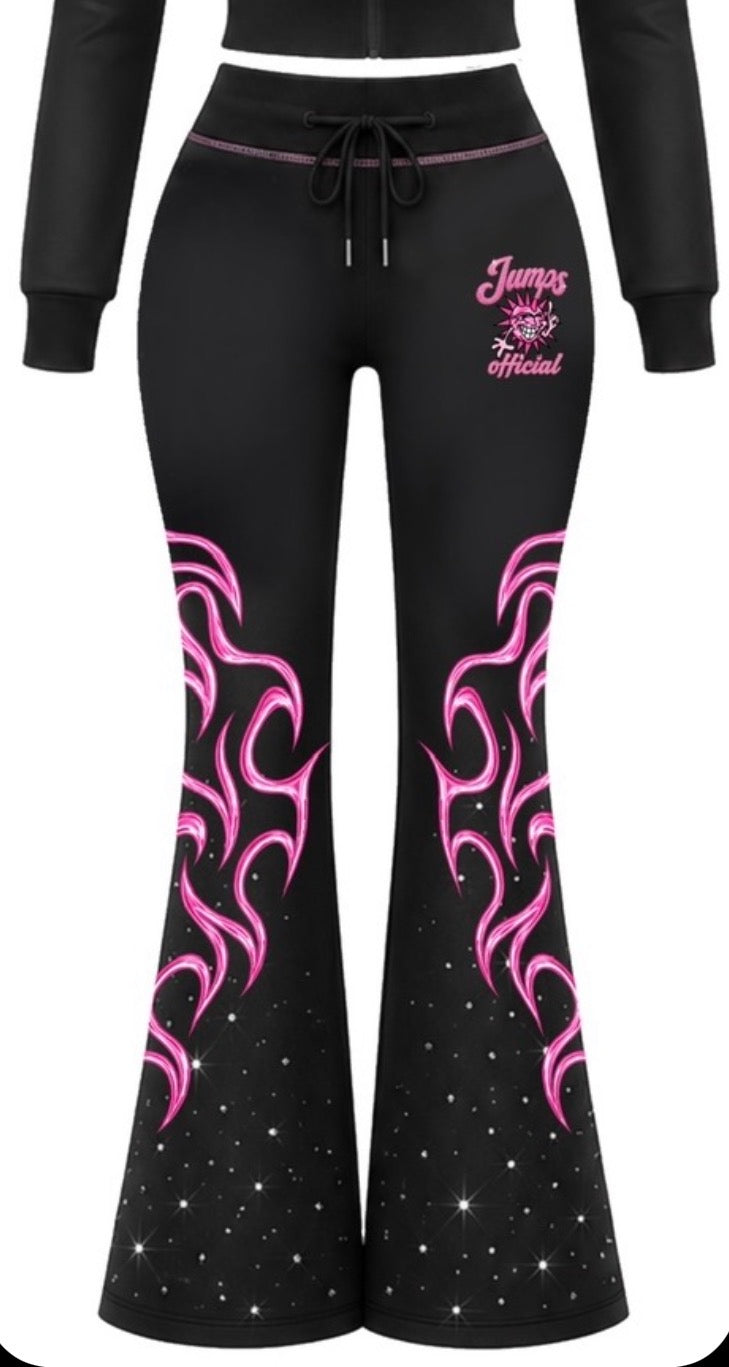 JUMPS PINK MIDNIGHT GLAM TRACKSUIT SET